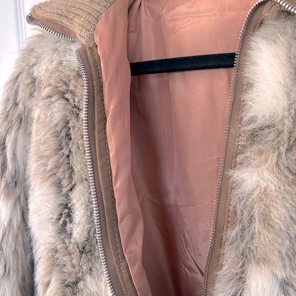 Vintage Faux Fur Bomber - Picture 2 of 3